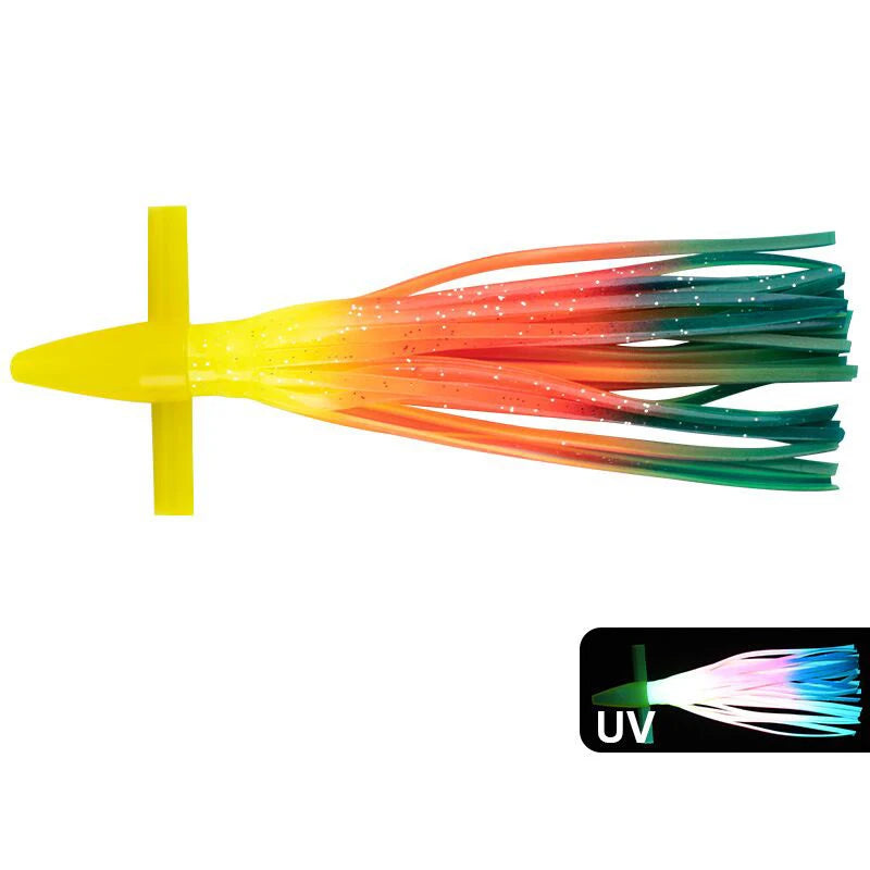 AquaLure Trolling Skirt Tuna Lure - Biomimetic Squid Uv