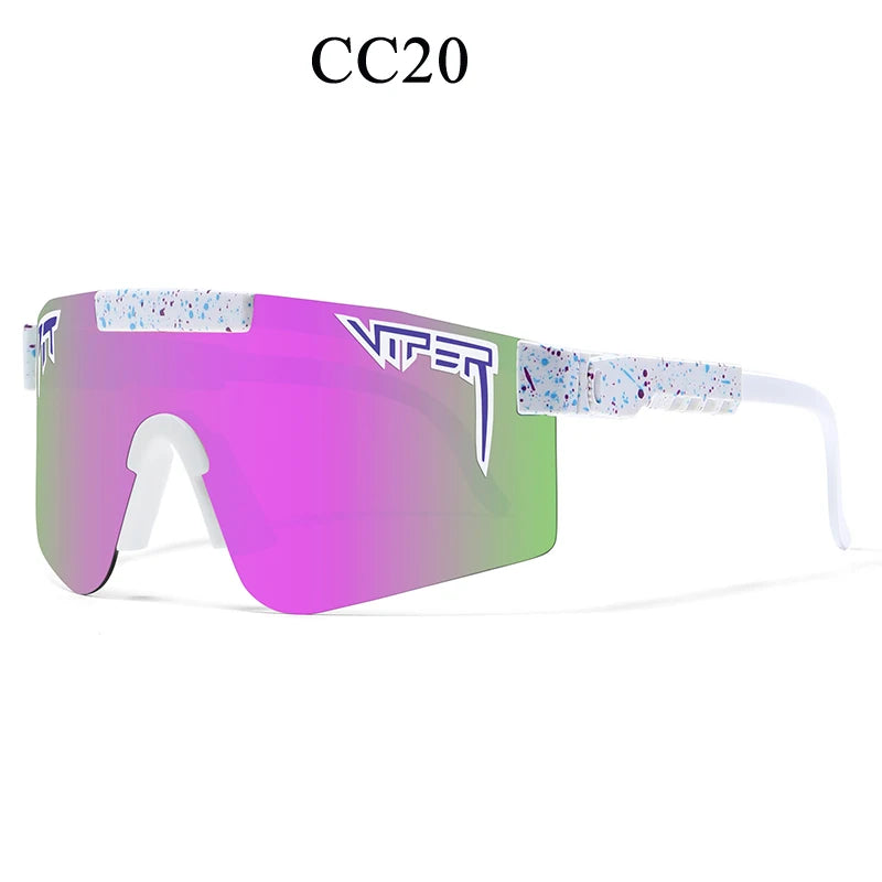 Pit Viper Outdoor Sport Cycling Sunglasses - UV400 Shield