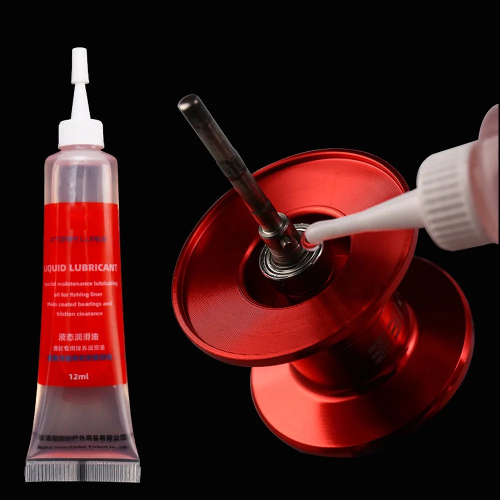 Fishing reel Protective Grease (20ml) + Lubricant Oil For Fishing Reel Bearing Maintenance Oil Fishing Tool (20ml)