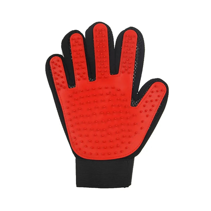 Hot Selling Pet Hair Combing Gloves. Sturdy Durable Hair Removal Cats & Dogs