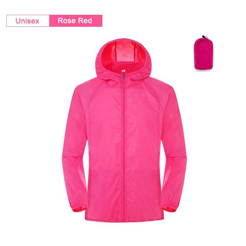 TrailGuard Camping Rain Jacket - Waterproof Quick Dry