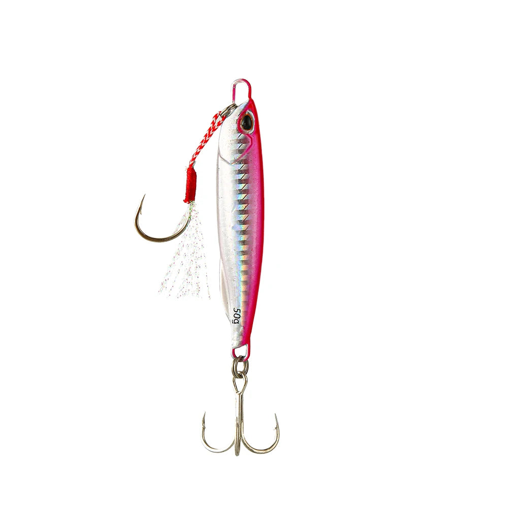 Atriptime Japen Metal Jig Spoon - Weighted 10-50g SeaBass