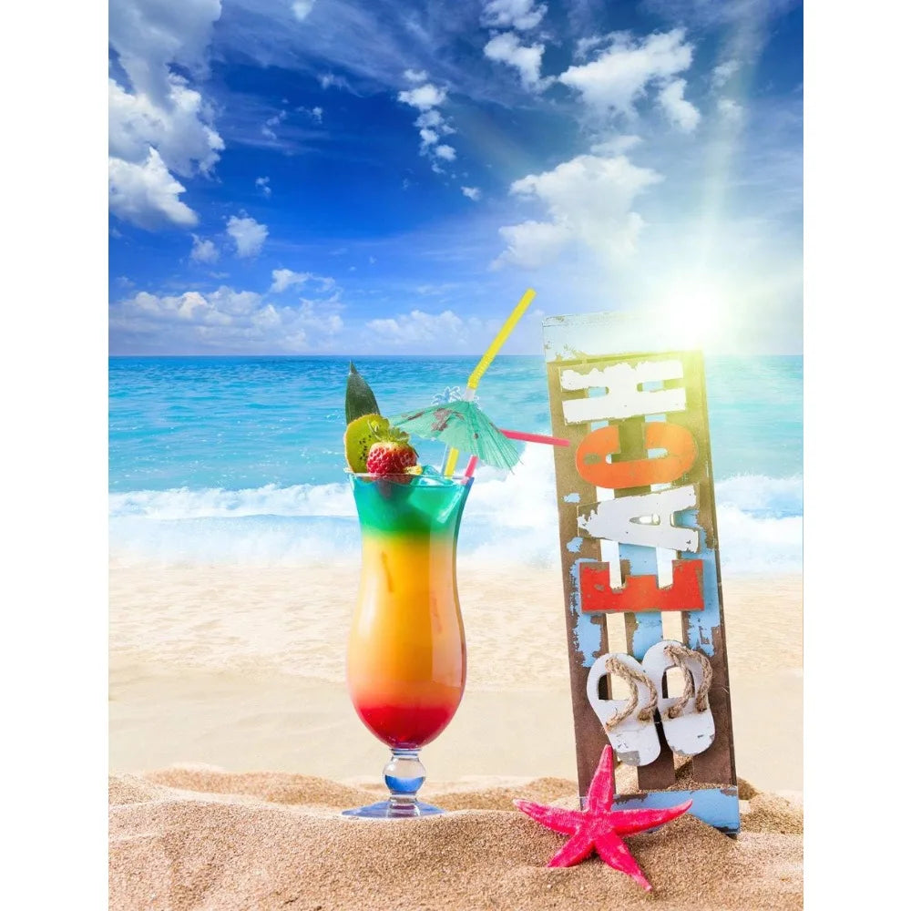 50pcs Umbrella Parasol Drinking Straws Hawaiian Beach Cocktail Party Decorations Supplies