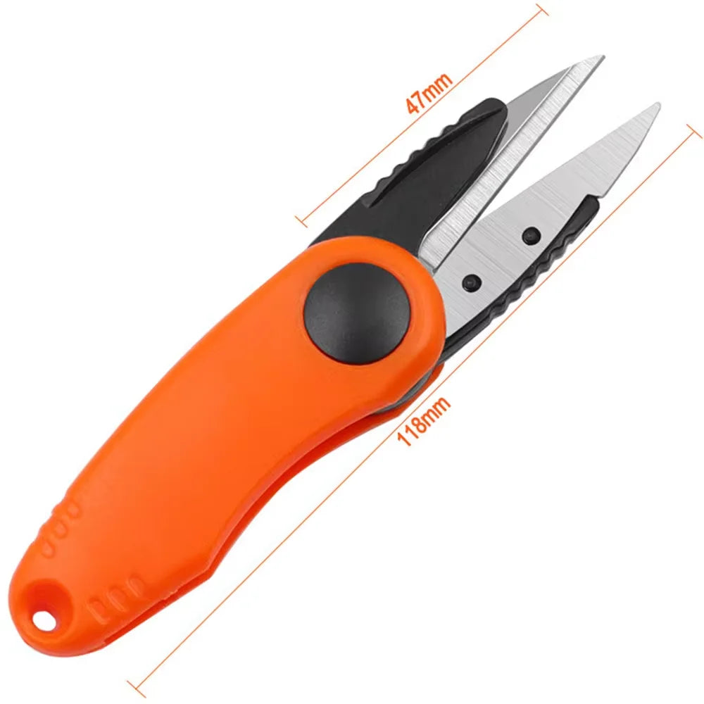 Stainless Steel Precision Fishing Line Cutter Non-slip Handle