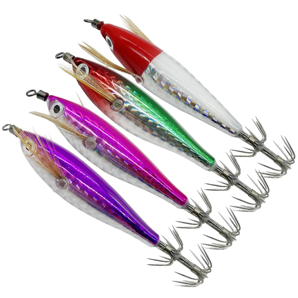 AquaLure Laser Luminous Floating Egi Lure - Night Glow