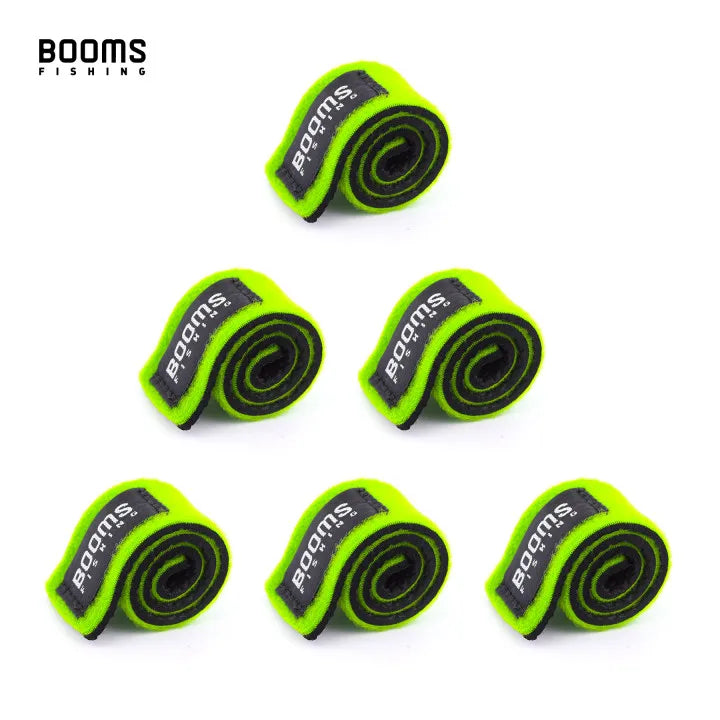Booms Fishing RS3 Fishing Rod Holder Pole Belt Fastener Suspenders Strap Elastic Cable Fishing Rod Storage Tool Accessories