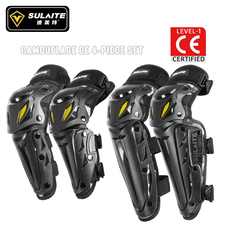 MotoGuard Knee Pads - Side Wing Protection For Off Road