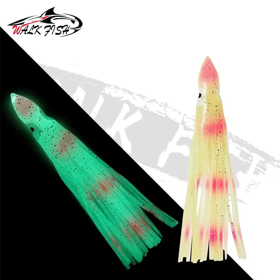 5PC Lures Squid Skirt Octopus Wobblers Sailfish Marlin Baits 5cm 9cm 115cm Artificial Bait