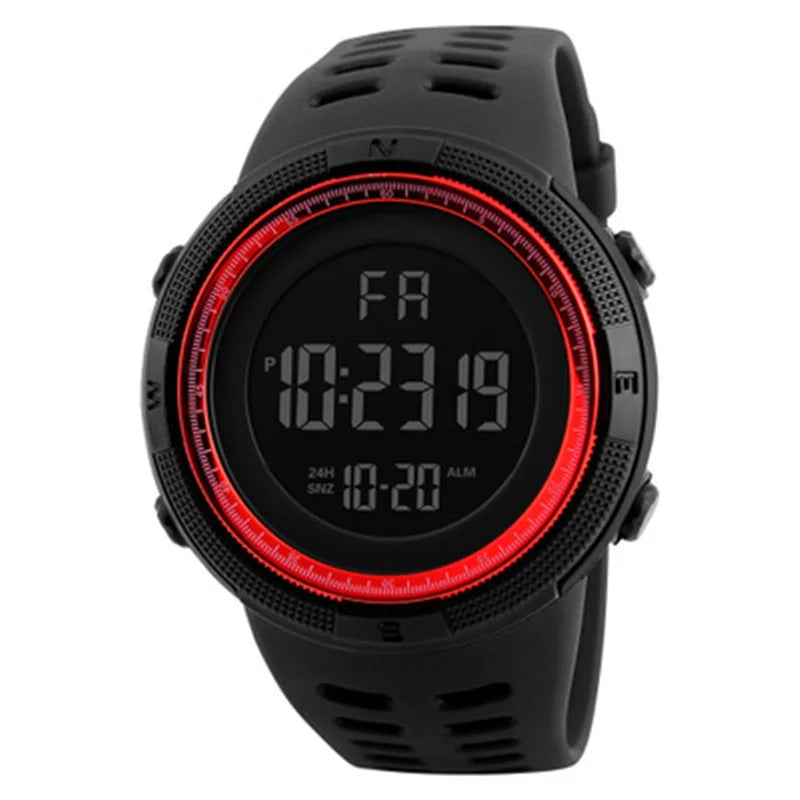 Men’s Military Sports Watches Luminous Multifunction LED Digital Wristwatch