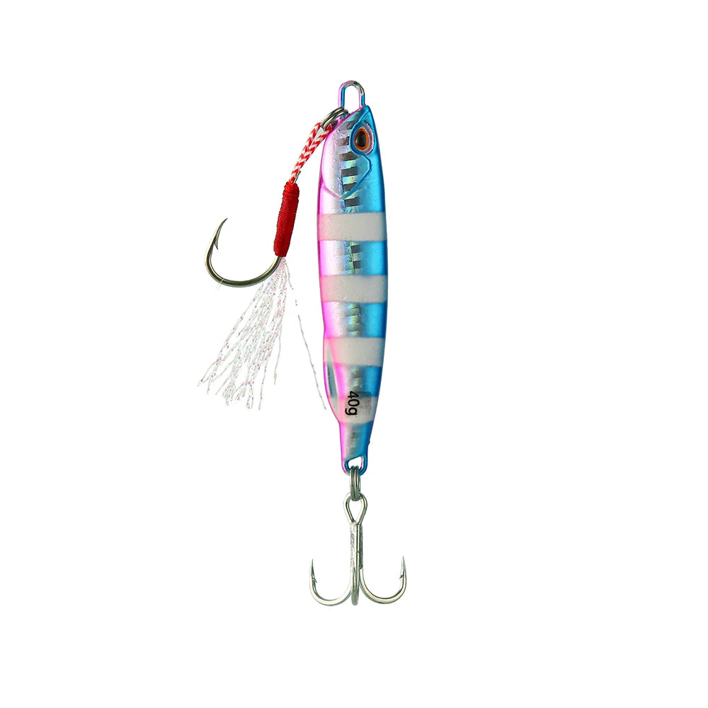 Atriptime Japen Metal Cast Jig Spoon - 10-50g Shore Lure