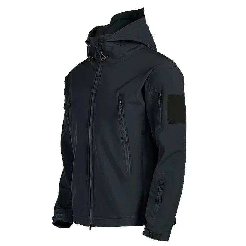 Military Shark Skin Soft Shell Jackets Men - Waterproof