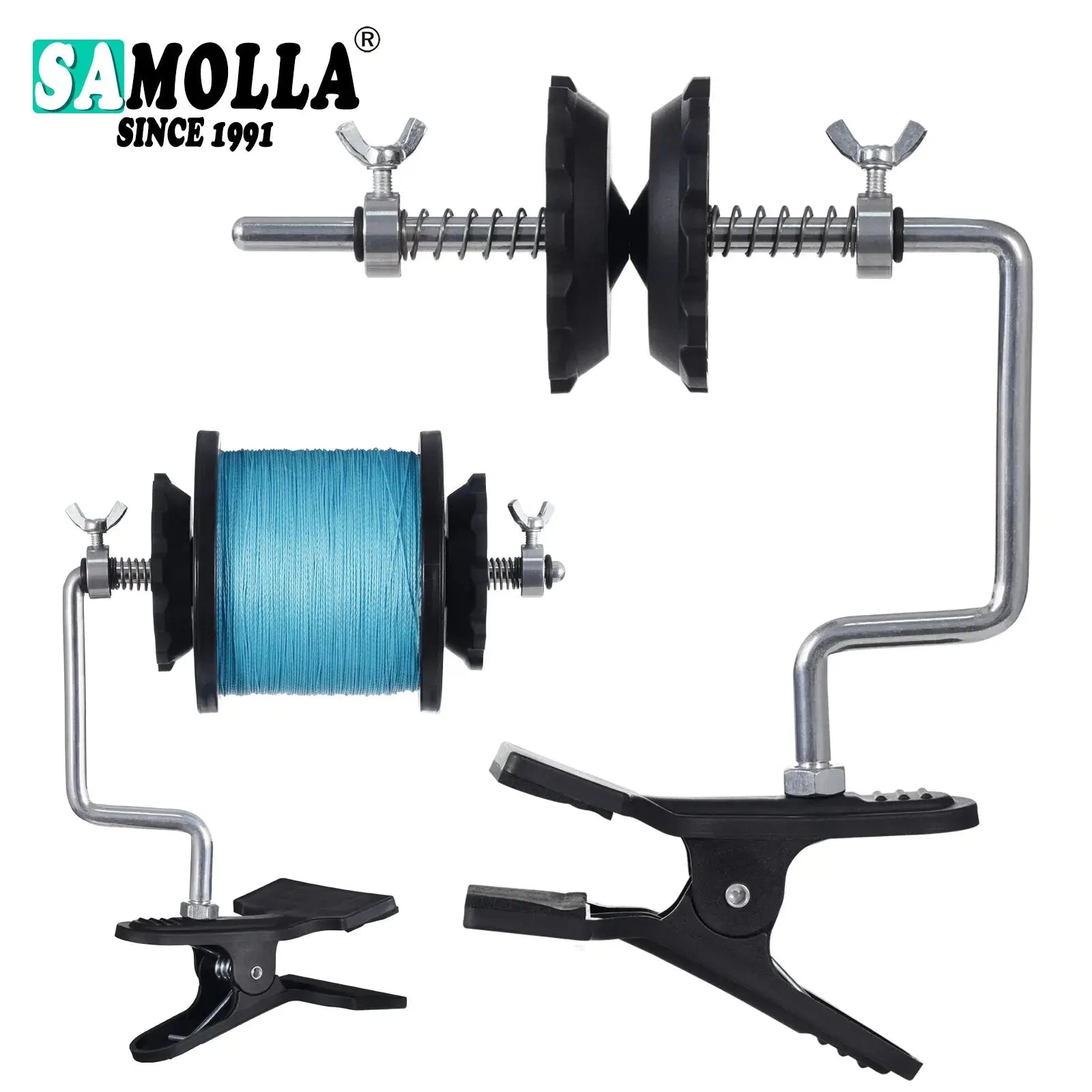 New Fishing Line Spooler for Baitcasting Spinning Reel Portable Fishing Line Winder Machine Reel Spooler Fishing Tackle Tools