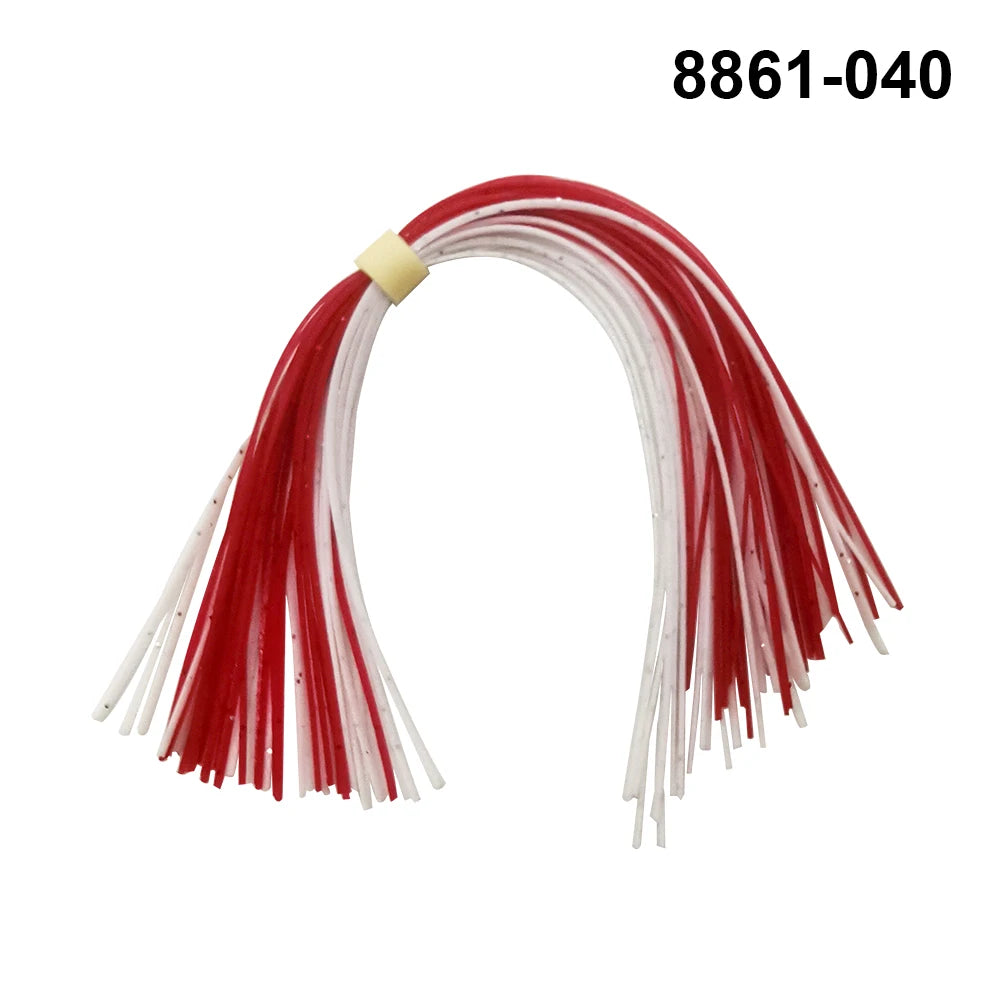 5 pcs/lot 44 Strands Silicone Skirts Umbrella skirts Fishing Accessories Buzzbaits Spinner Buzz Bait