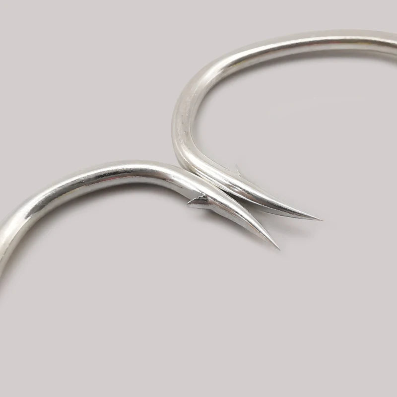 3-SJ Slow Jigging Twin Assist Jigging Hooks Glow Wrap