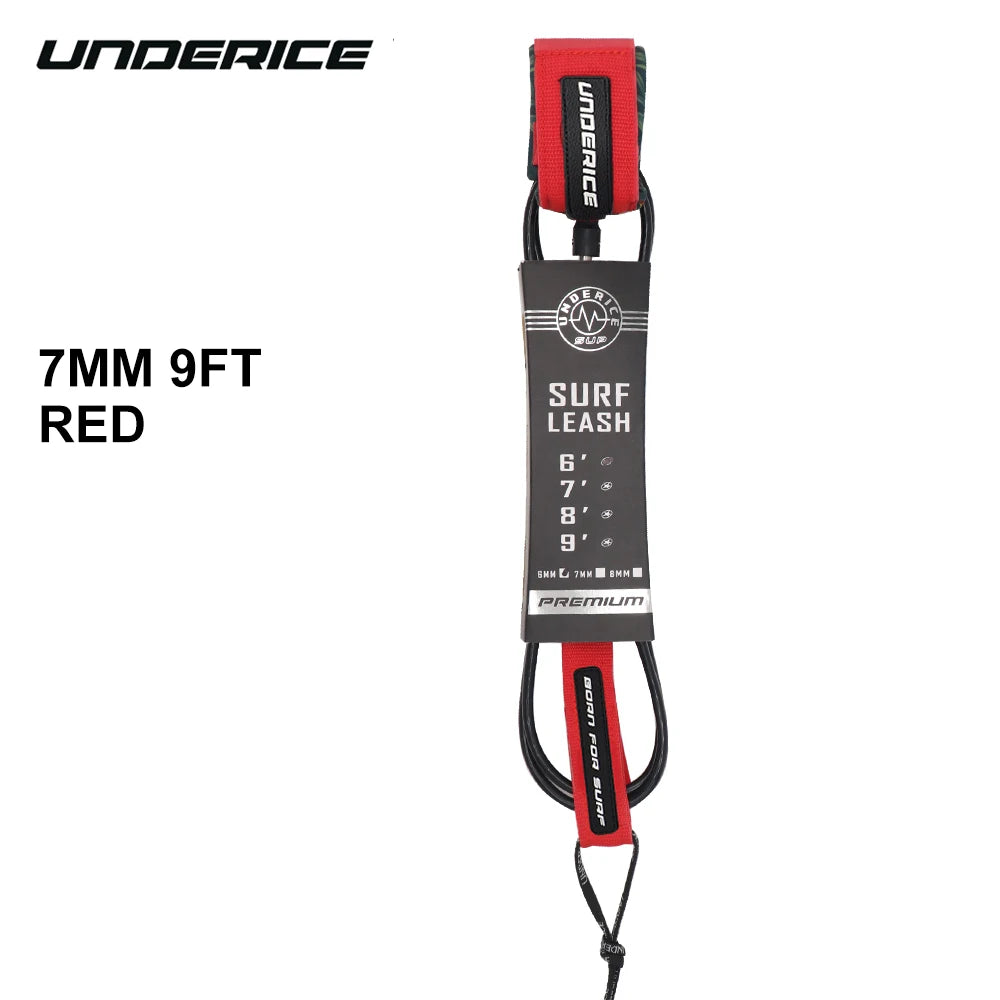 SUP Board 6-10FT Surf Leash Surf Leg Rope Surfboard Leash TPU Stainless Swivels Inflatable Paddle Board Longboard Foot Rope
