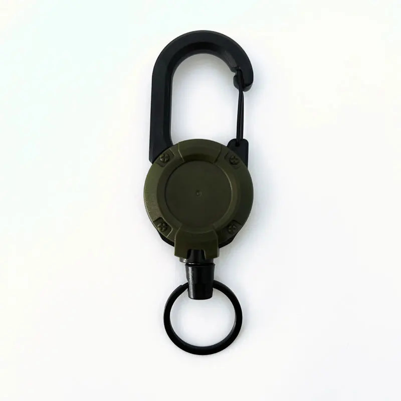 KeyGuard Retractable Wire Rope Keychain - Easy Access