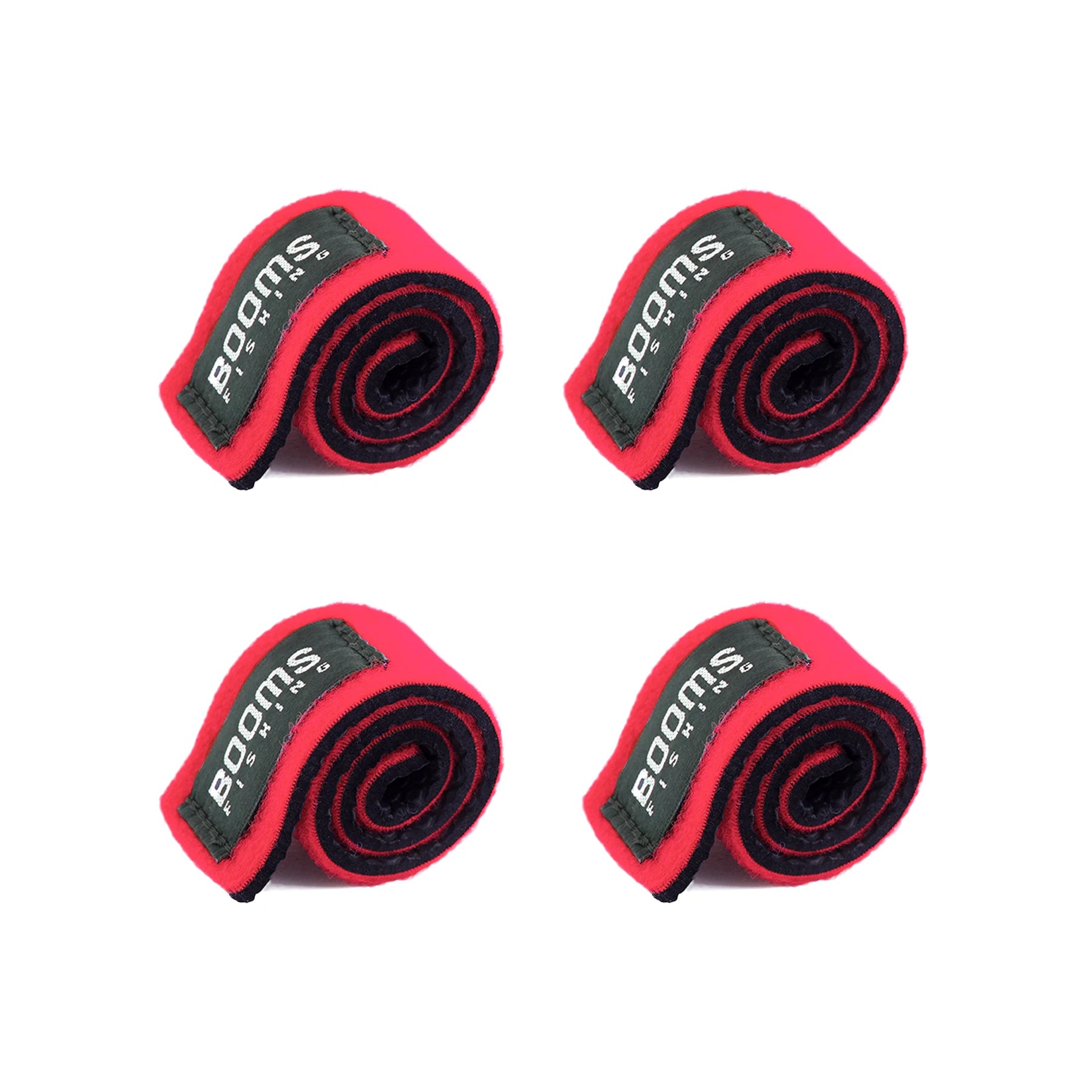 Booms Fishing RS3 Fishing Rod Holder Pole Belt Fastener Suspenders Strap Elastic Cable Fishing Rod Storage Tool Accessories
