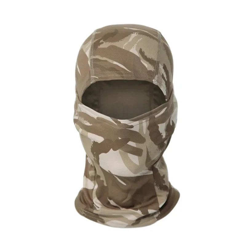 Camouflage Balaclava Full Face Mask Outdoor Sports Hunting Hiking Ski Mask Motorcycle Helmet Inner Cap