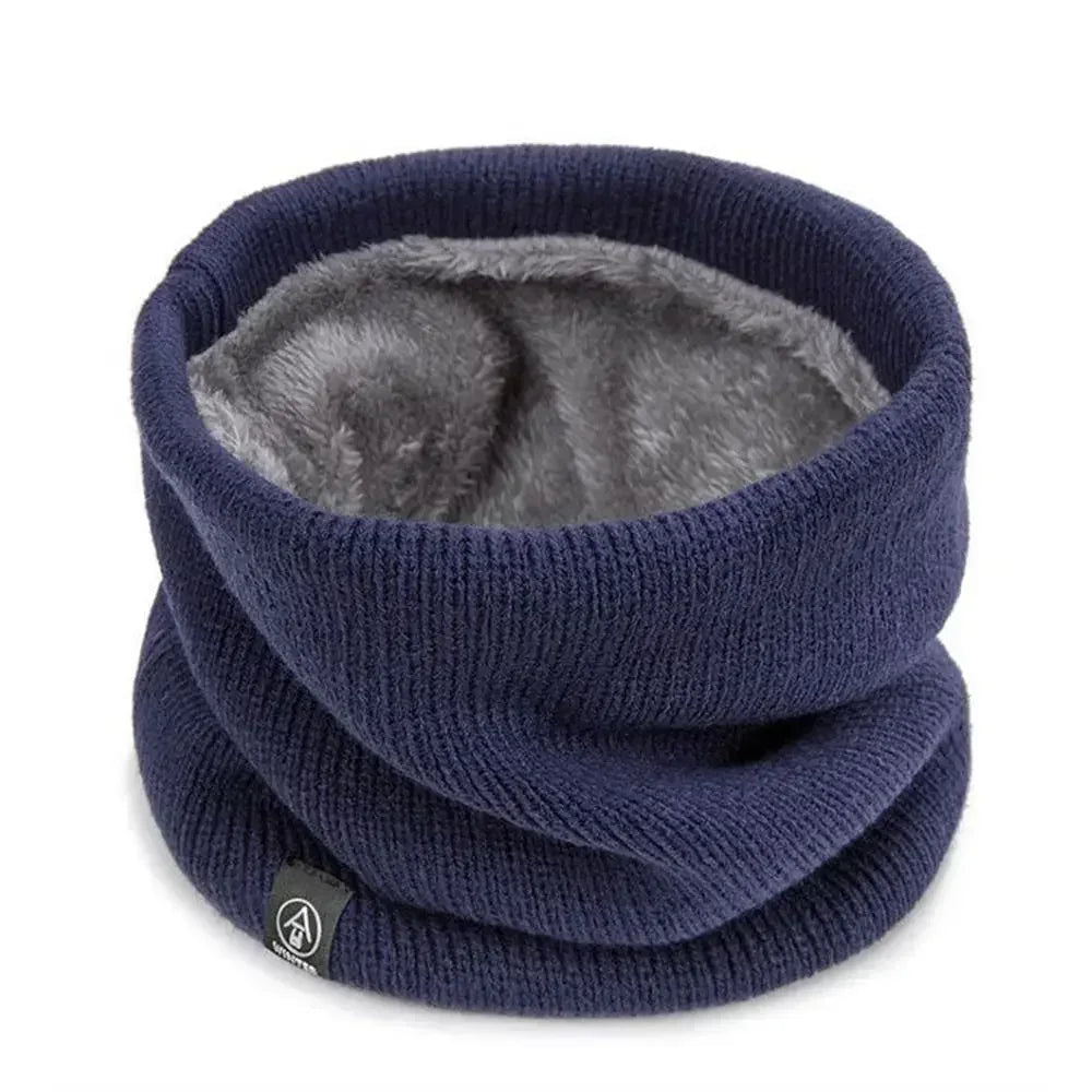 Fashion Soft Knitted Neck Warmer, Women/Men Sports Scarf with Face Cover for Winter Skating Running and Hiking