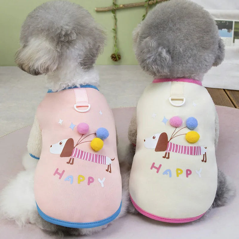 Dog Clothes Winter Fleece Warm Hoodies Coat Puppy Clothing Small Medium Dog Apparel