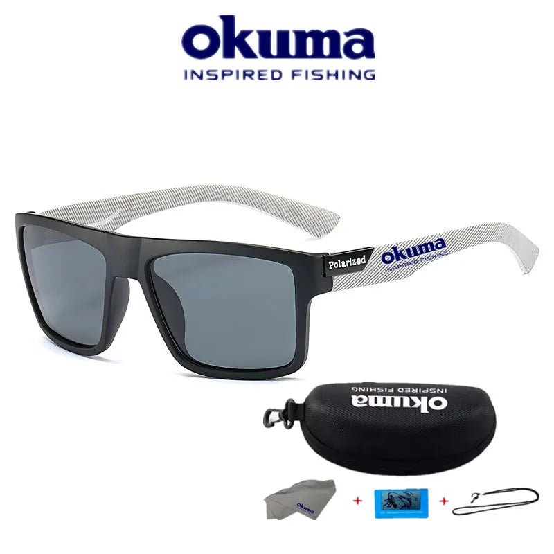 Okuma fashion vintage polarized fashion glasses retro driving fishing luxury fashion glasses, anti-glare eyewear eyepiecesUV400