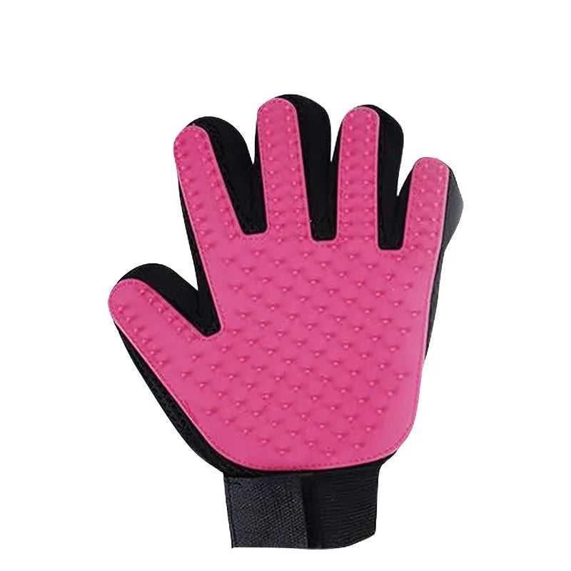 Hot Selling Pet Hair Combing Gloves. Sturdy Durable Hair Removal Cats & Dogs