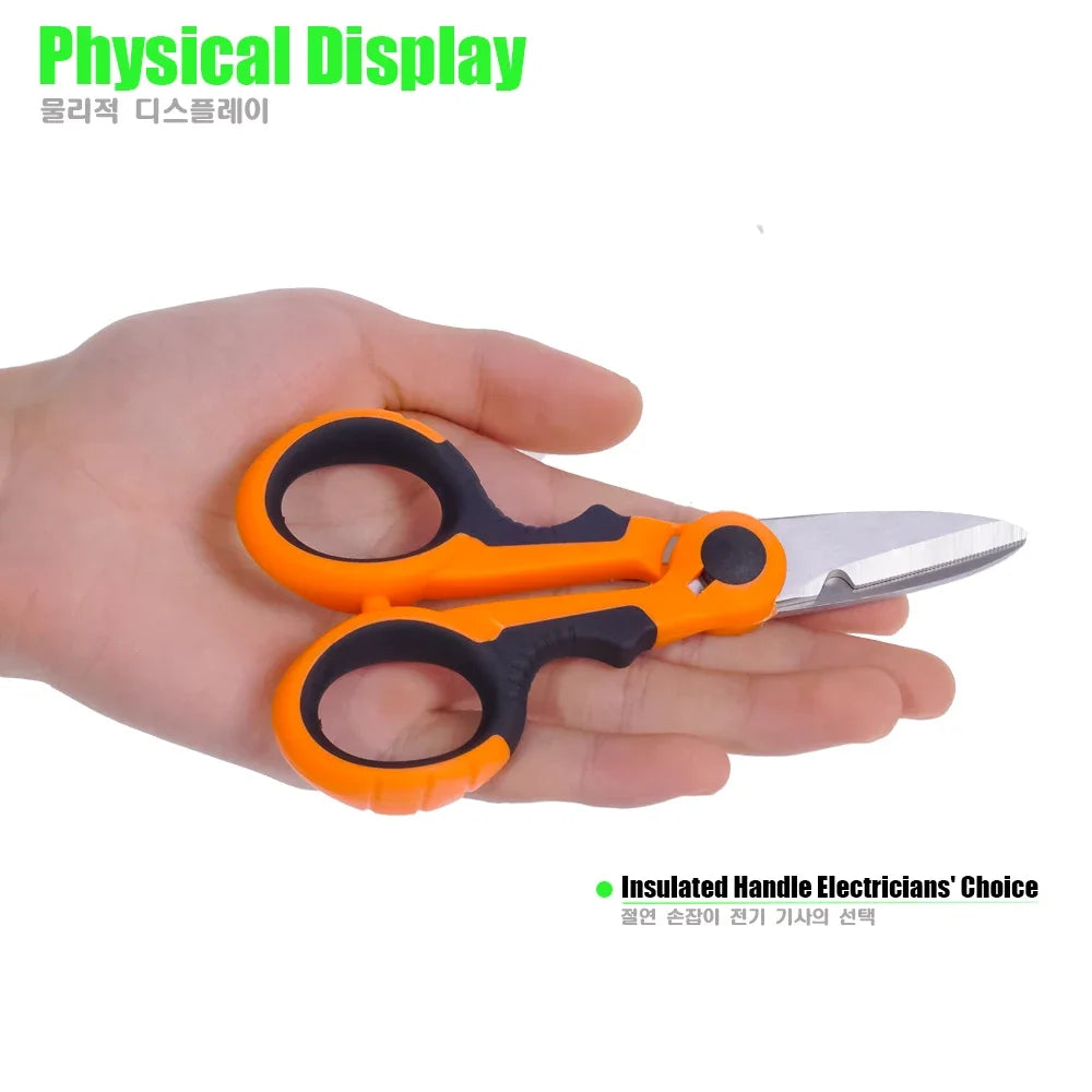Stainless Steel Precision Fishing Line Cutter Non-slip Handle