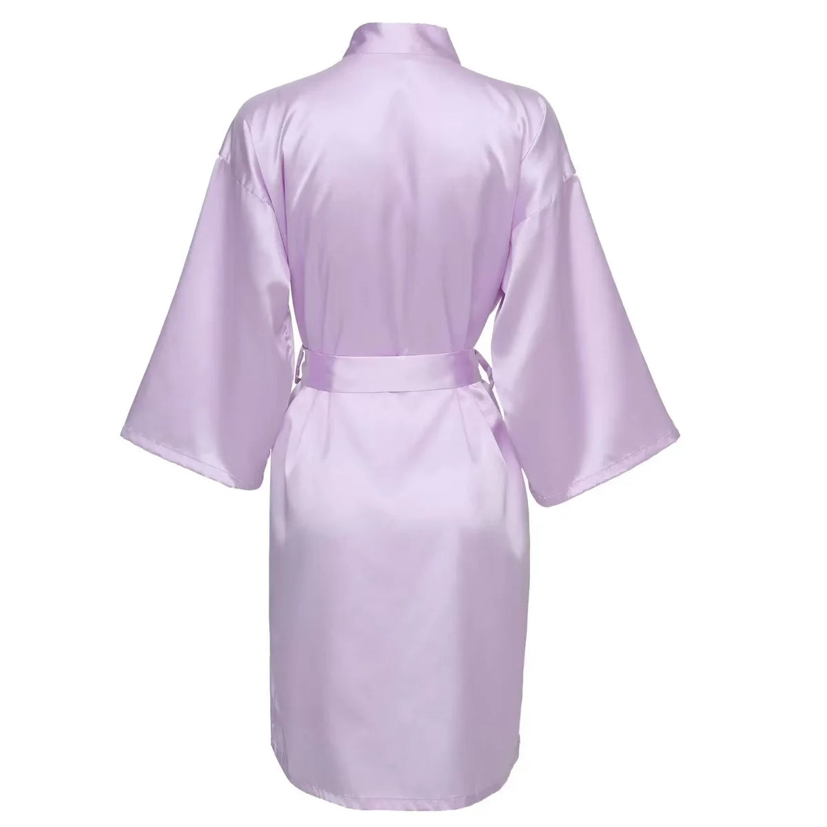 Bridal Satin Custom Bridesmaid Kimono - Personalized Robes