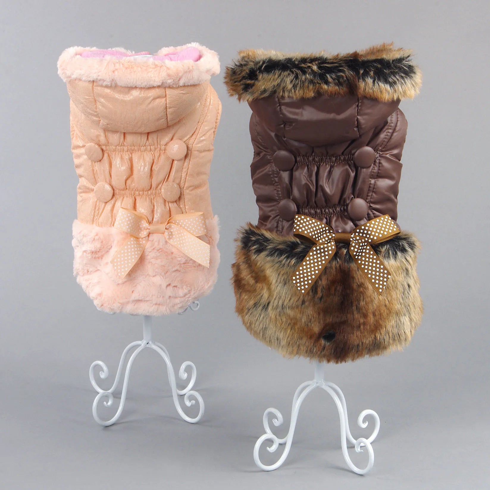 Hooded Pet Products Dog Clothes Winter Pet Clothing Hoodies Dog Puppy Jacket XS-3XL