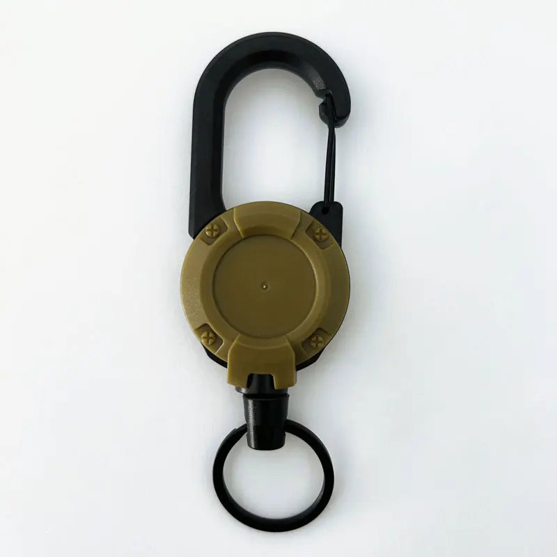 KeyGuard Retractable Wire Rope Keychain - Easy Access