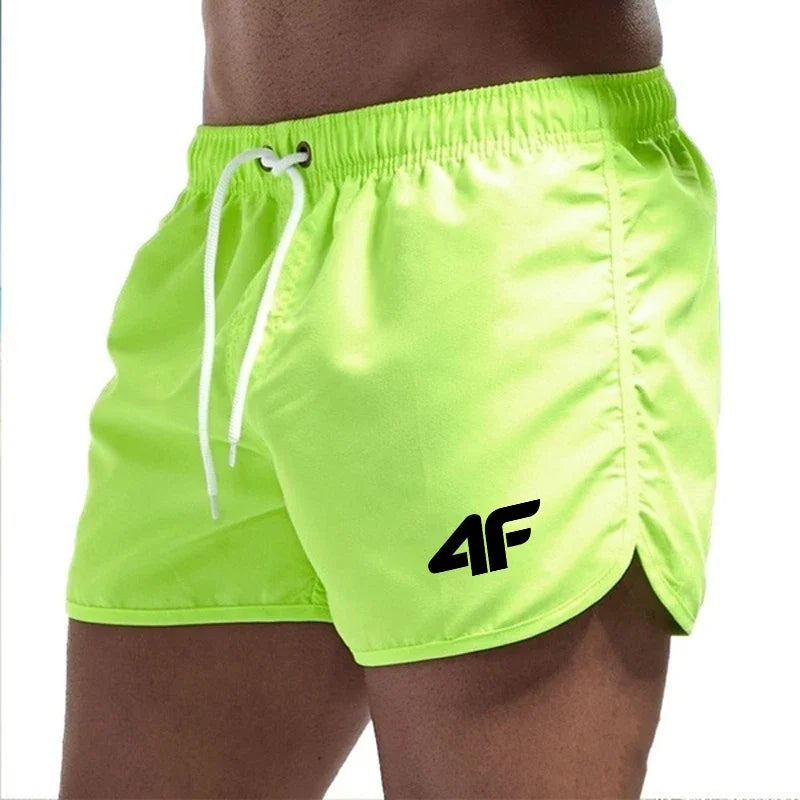 Men's Shorts 2025 Beach Trunks Summer Swim Gym Quick Drying