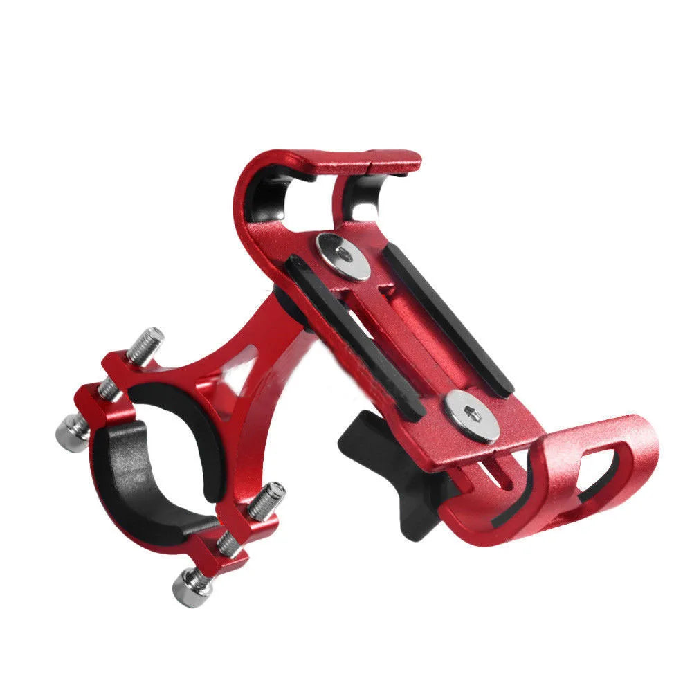ArcRide Aluminum Bike Phone Holder - Anti Slip Secure Clip