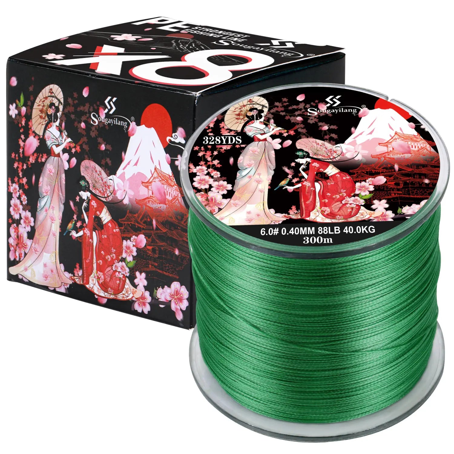 8 Strands Braided Fishing Line 100M 300M Multifilament Carp Fishing Japanese Braided Wire Fishing Accessorie PE Line