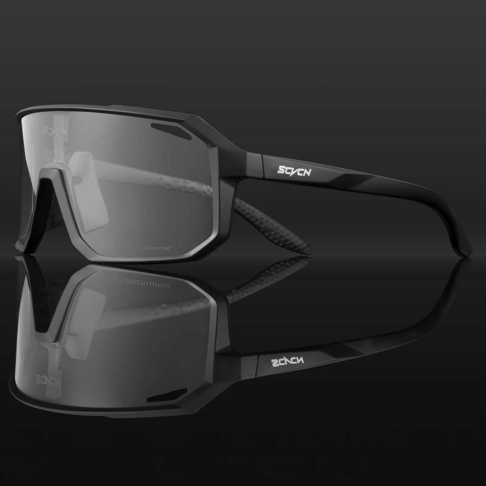 SCVCN Cycling Sunglasses - Photochromic UV400 Lenses