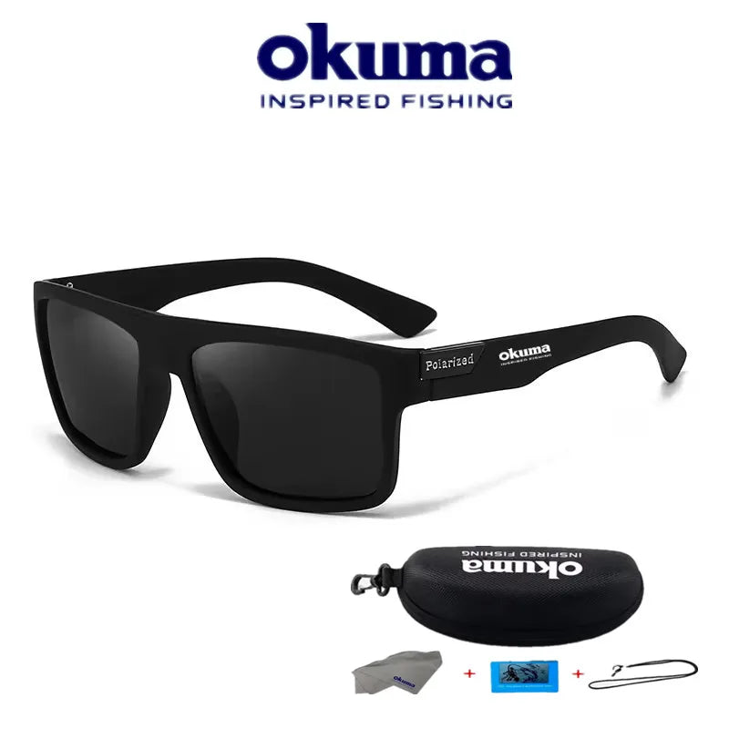 Okuma fashion vintage polarized fashion glasses retro driving fishing luxury fashion glasses, anti-glare eyewear eyepiecesUV400