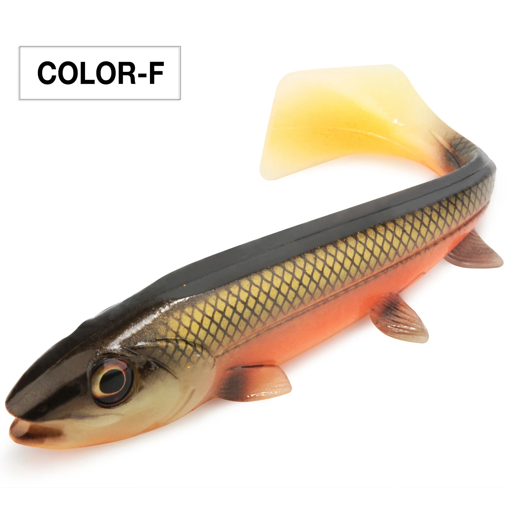 Spinpoler 14cm/18cm Shad Pike Lure Swimbait Square Tail For Pike Perch Catfish Zander Soft Artificial Bait Big Game Fishing Gear