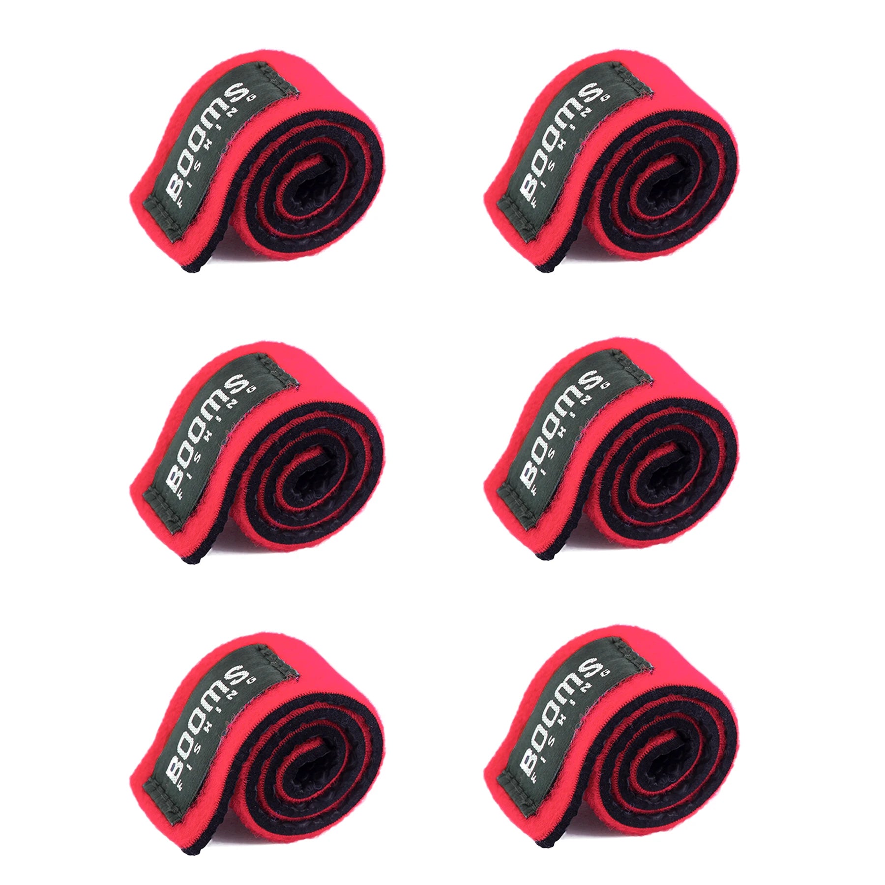 Booms Fishing RS3 Fishing Rod Holder Pole Belt Fastener Suspenders Strap Elastic Cable Fishing Rod Storage Tool Accessories