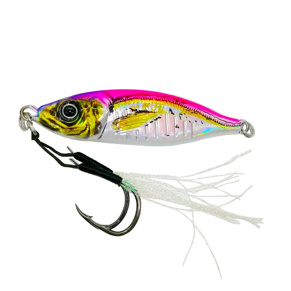 3D OffShore Saltwater Fishing Jig, Tuna Wahoo Jigging Lures