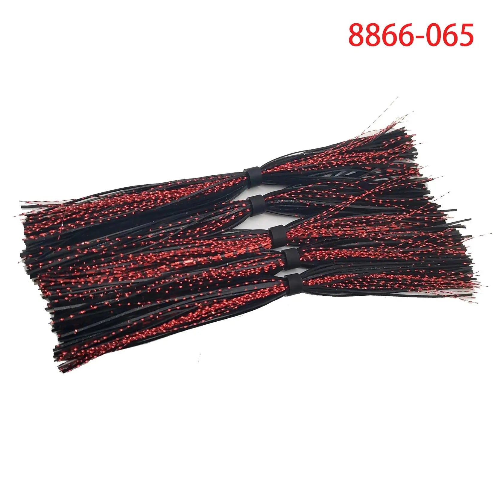 5 pcs/lot 44 Strands Silicone Skirts Umbrella skirts Fishing Accessories Buzzbaits Spinner Buzz Bait