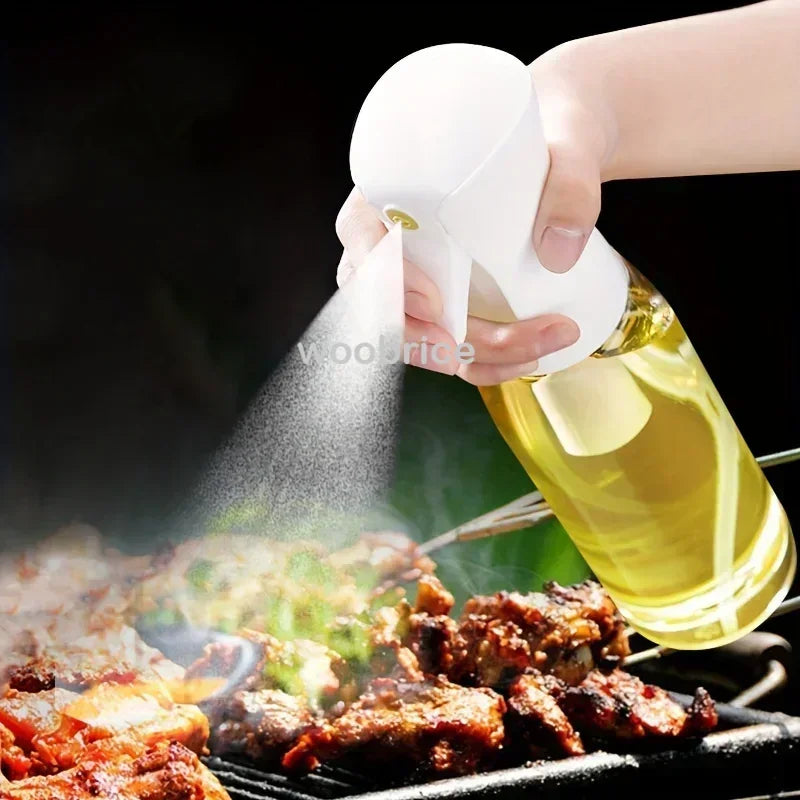 CleverChef Olive Oil Spray Bottle - Fan Spray For Coating