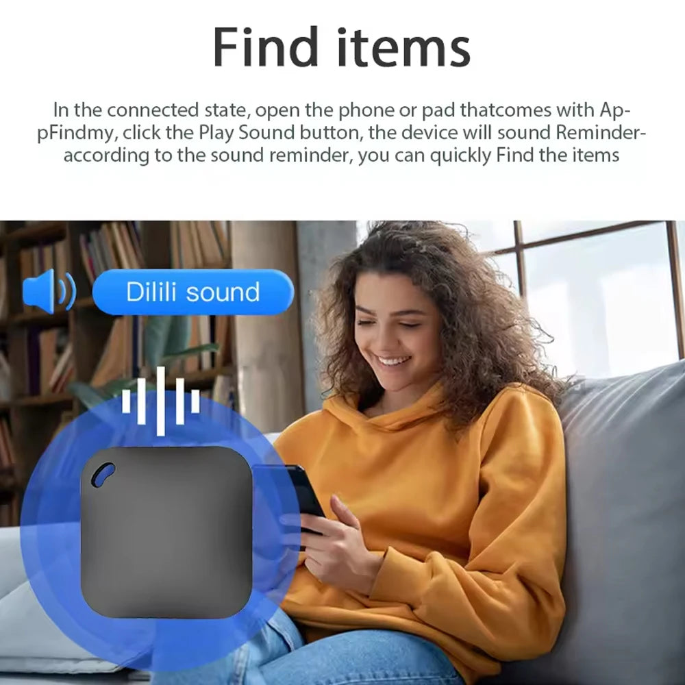 Apple Find My Device Tracker IOS Mini GPS Tracker Locator For Children Pets, Keys