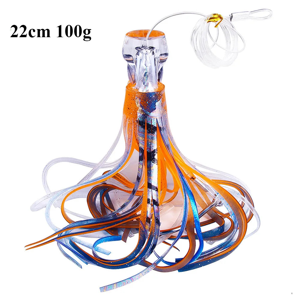 233mm 115g Marlin Lures Offshore DeepSea Boat Fishing Bait Saltwater Trolling Lure Mahi Wahoo Sworldfish Big Game Fishing Tackle