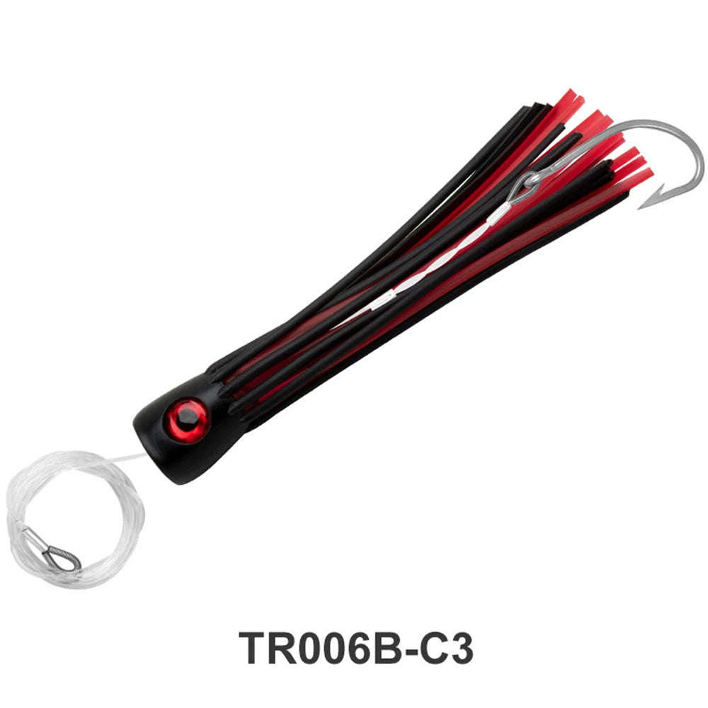 9"Rig Bird Trolling Lures Fishing Rigged Lure Squid Tuna Daisy Chain Artificial Bait Saltwater Big Game Fishing Mahi Marlin