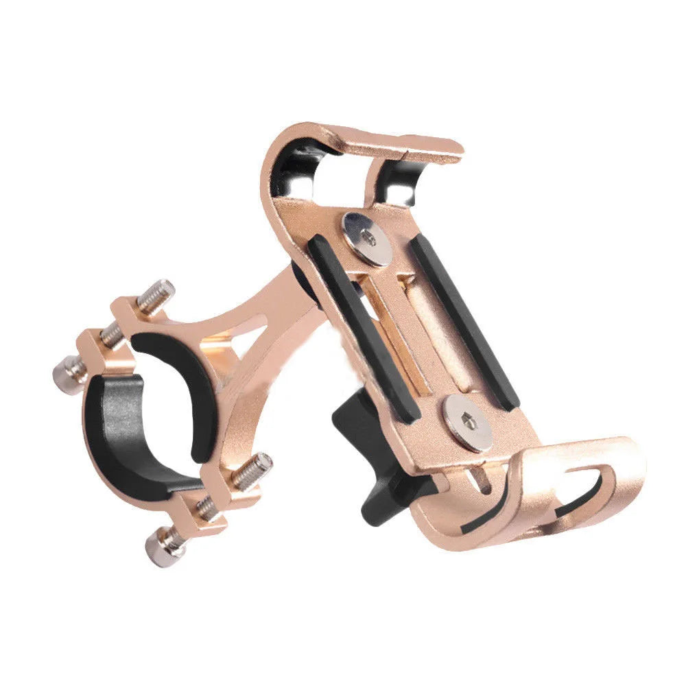 ArcRide Aluminum Bike Phone Holder - Anti Slip Secure Clip