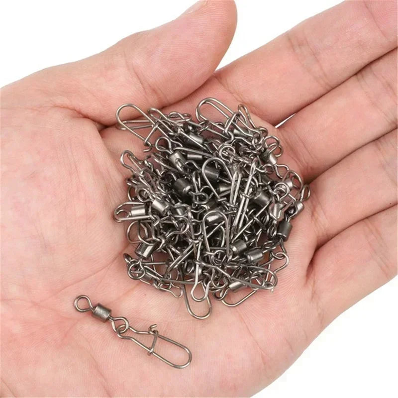 Delysia King 50/100/200 Piece Set of Fishing connector fishing gear kit