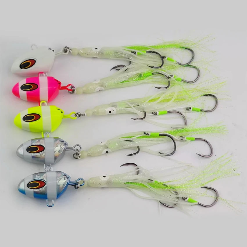 AquaLume Luminous Bait 100g - Deep Sea Glow Attracts Tuna