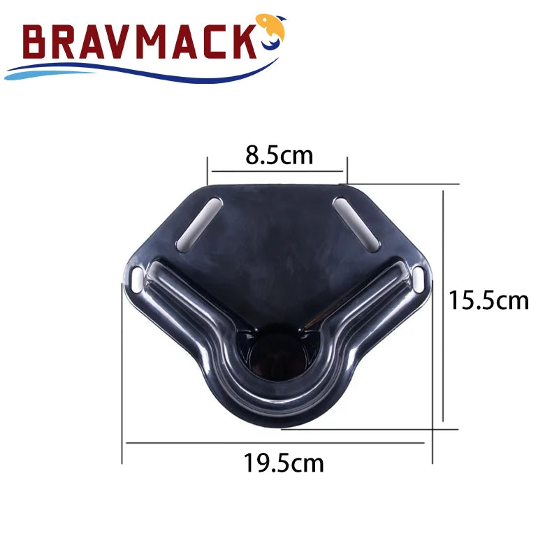 1pc Durable Fishing Fighting Belt Quality Fish Rod Holder Adjustable Belt Waist Rod Holder Boat Fishing Accessories