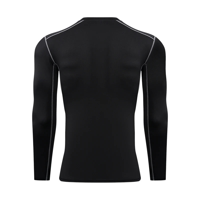 FlexPro Mens Long Sleeve Sport Tee - Elastic Quick Dry