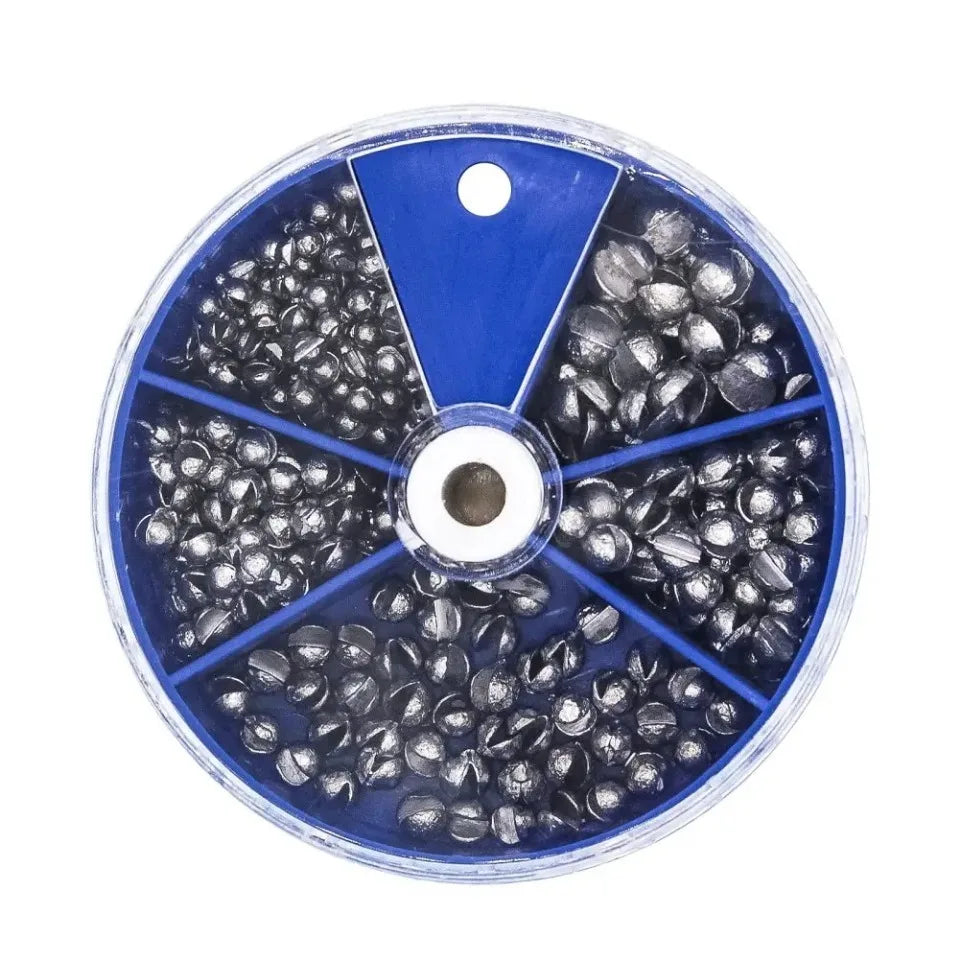 AquaPro 205PCS Fishing Weights Set - Removable Split Sinker