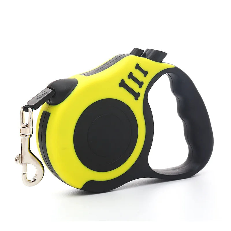 Dog Leash Strong Nylon Puppy Lead For Small Medium Large Dogs Automatic Retractable Durable 3m 5m